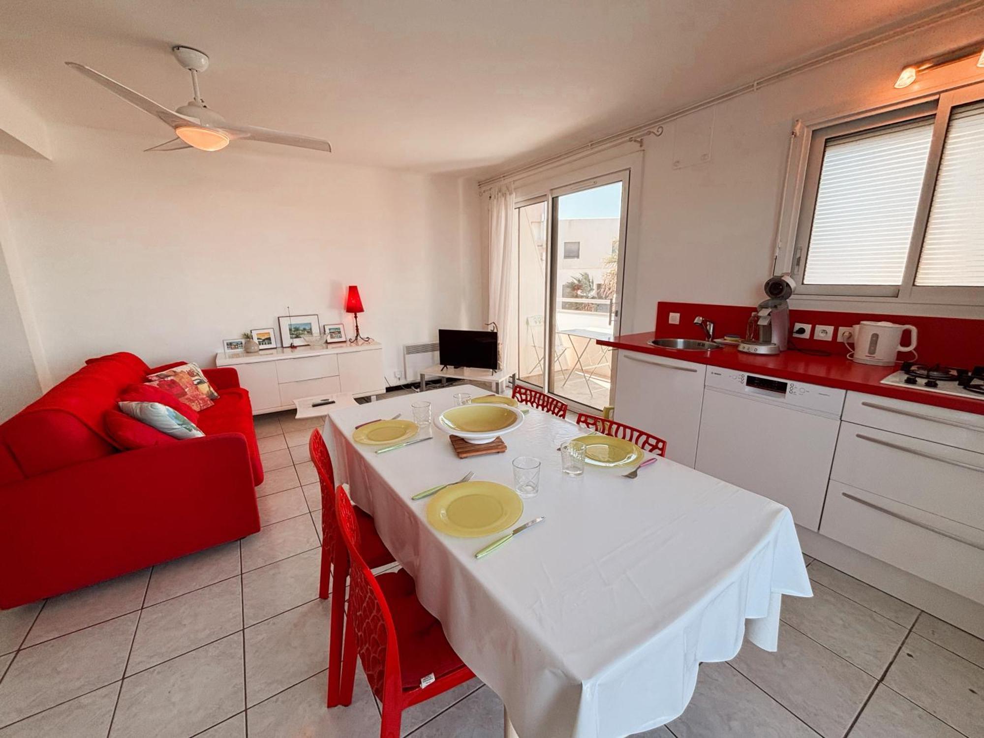 Magnifique Appartement Terrasse -36- 卡内 外观 照片