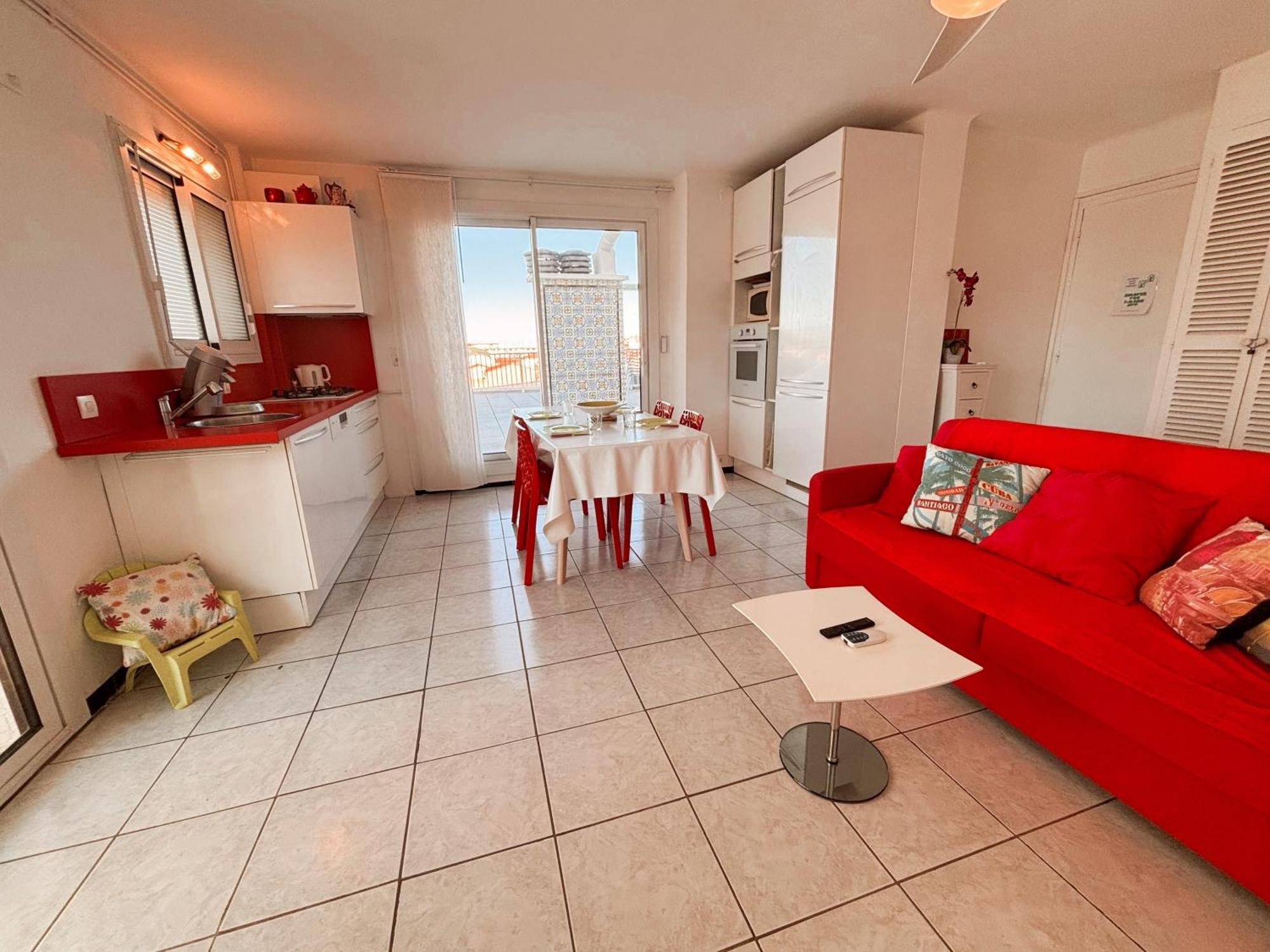 Magnifique Appartement Terrasse -36- 卡内 外观 照片